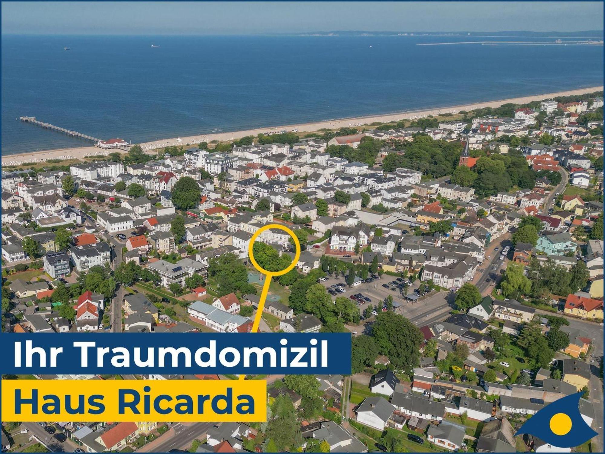 Villa Ricarda Whg 02 Heringsdorf Dış mekan fotoğraf